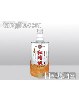 大华高白料玻璃瓶红蜻蜓YT