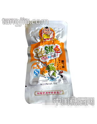 闲中好跳跳鱼酱汁味18克
