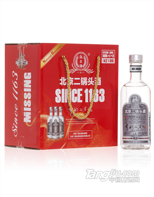 6瓶北京二锅头酒500ml 