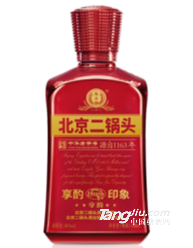 46°北京二锅头享酌印象酒（红）600ml