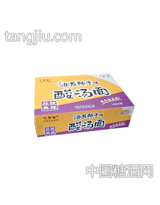 心自由油泼辣子味酸汤面