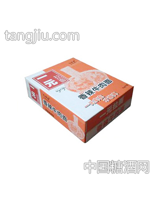 心自由一元拉面香辣牛肉