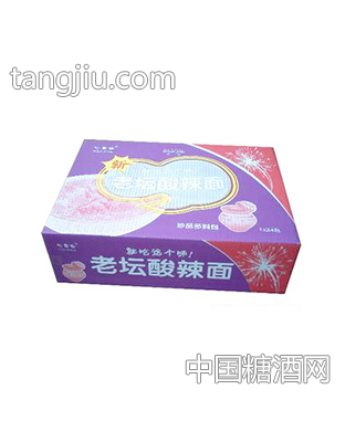 心自由老坛酸菜辣面