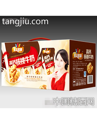 E人E罐高钙核桃牛奶（黄礼盒装）
