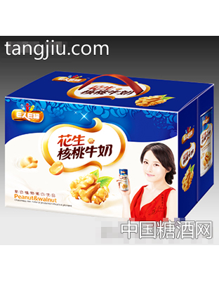 lE人E罐花生核桃牛奶（礼盒装）
