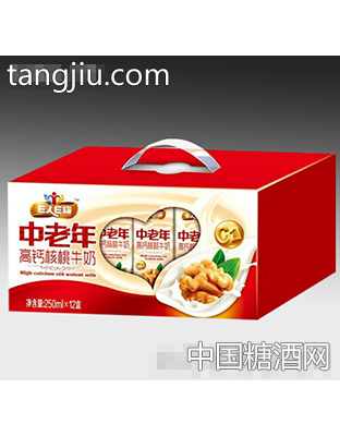 （开窗）E人E罐中老年高钙核桃牛奶250mlx1