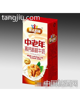 E人E罐中老年高钙核桃牛奶250ml