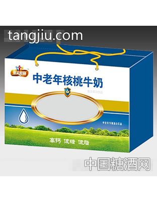 E人E罐中老年核桃牛奶礼盒