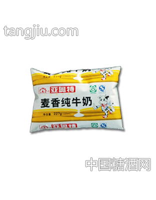 麦香纯牛奶