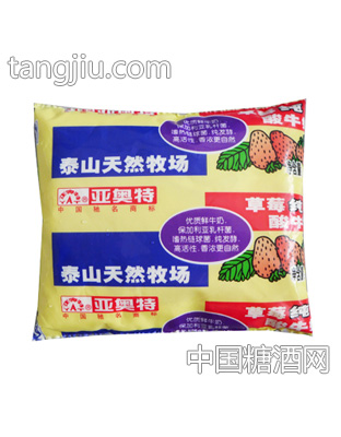 110g亚奥特草莓酸牛奶