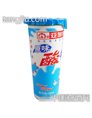 200g亚奥特原味酸牛奶