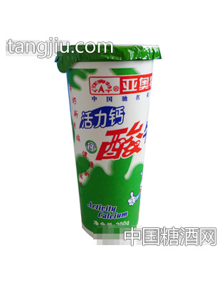 200g亚奥特活力钙酸牛奶