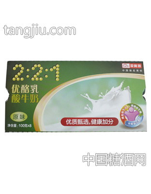100gx8亚奥特原味优酪乳酸牛奶