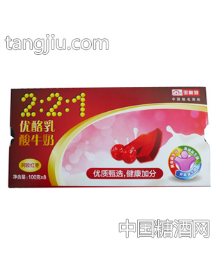 100gx8亚奥特阿胶红枣优酪乳酸牛奶