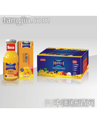 雅滨285ml芒果汁（添加椰果）