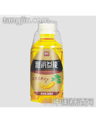 雅滨260ml参能瓶装