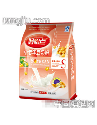 好怡点中老年豆奶粉528克