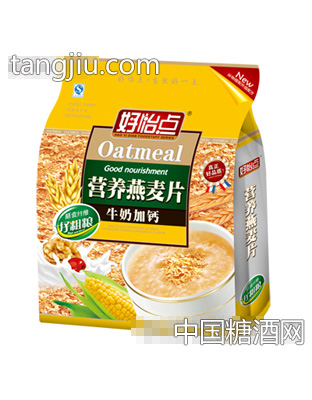 好怡点758克牛奶咖啡营养燕麦片