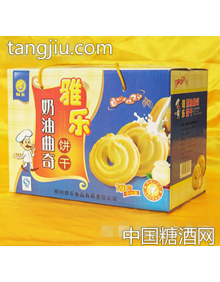 雅乐奶油曲奇饼干760g