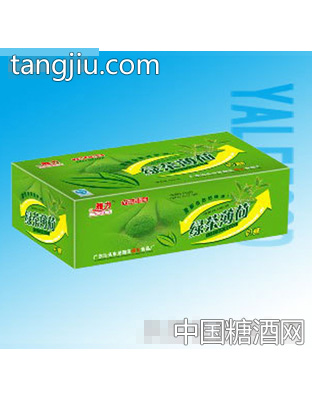 盒装绿荼薄荷糖