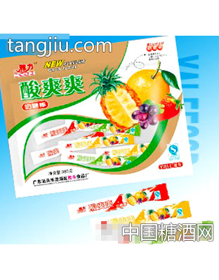 酸爽爽奶糖棒