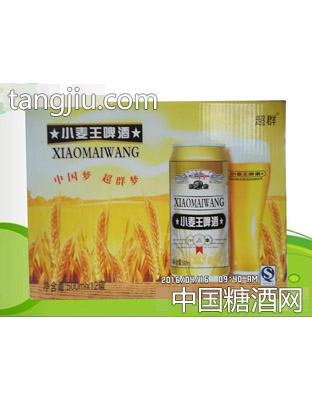 超群小麦王啤酒500ml×12罐