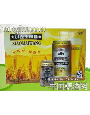 超群小麦王啤酒320ml×24罐