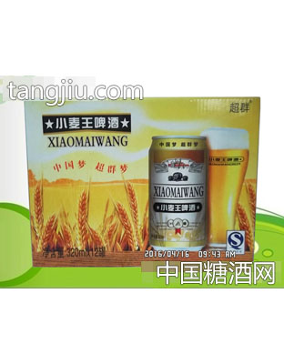 超群小麦王啤酒320ml×12罐