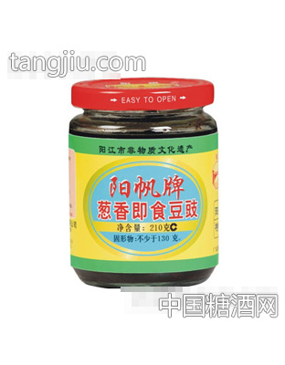 210克玻璃葱即食豆豉