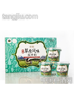 千初新疆草原风味酸牛奶