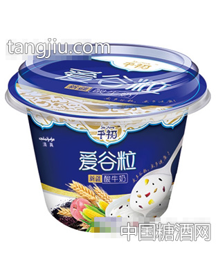 千初爱谷粒新疆酸牛奶