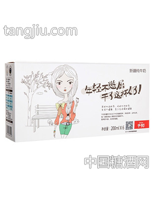 千初新疆纯牛奶200mlX6