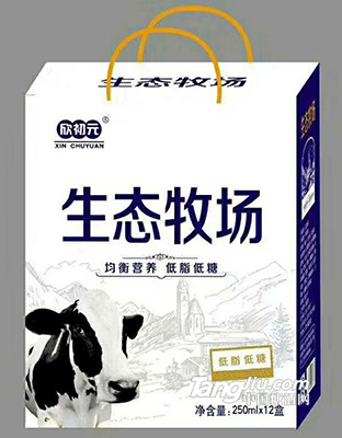 欣初元生态牧场250mlx12盒礼盒