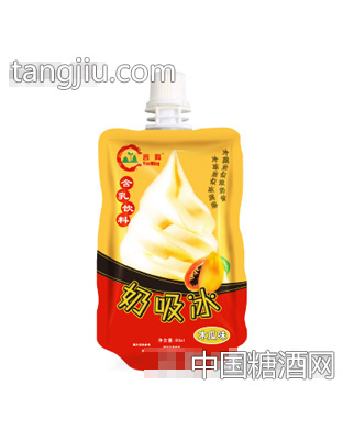 言鸣奶吸冰木瓜味80ml