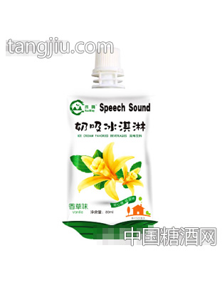 言鸣奶吸冰淇淋香草味80ml