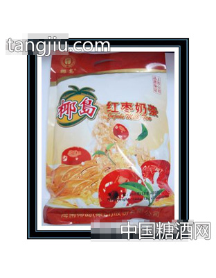 椰岛红枣奶茶