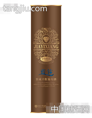 金色嘉邑蓝钻窖藏干红葡萄酒750ml
