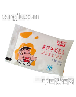 燕塘袋装高钙奶195ml