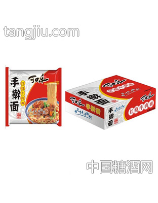 手擀面(红烧牛肉面)