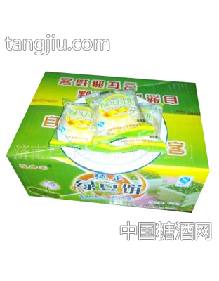 雅奇客脱皮绿豆饼箱装