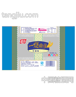 一烧曲奇牛奶味58g