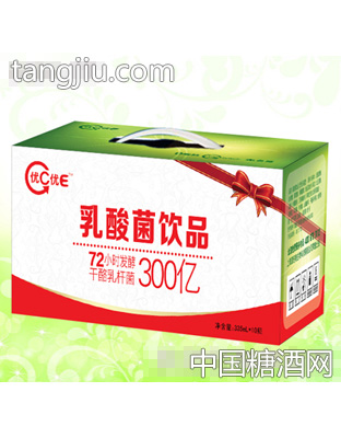 优C优E乳酸菌饮品礼盒335mlx10瓶