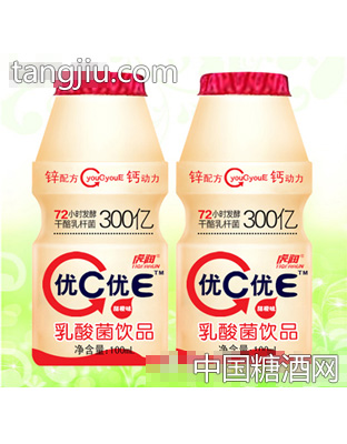虎润优C优E乳酸菌饮品甜橙味100ml