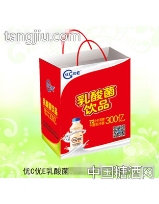 优C优E乳酸菌饮品335ml塑包（手提袋装）