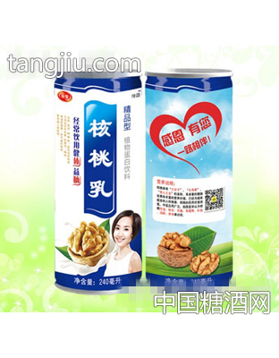 纯韵原浆核桃乳240ml