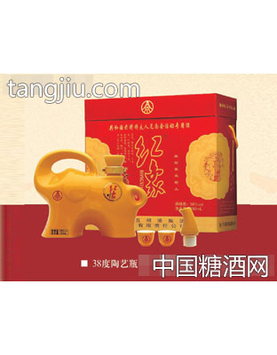 38度750mL红象牌吉人天相酒