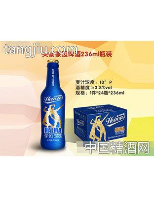 英豪豪迈啤酒236ml瓶装