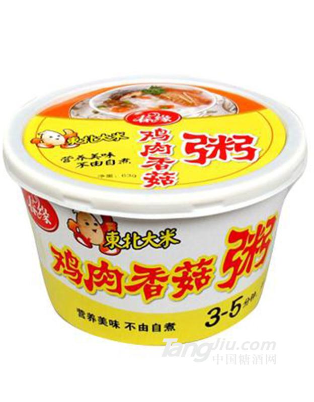 春缘鸡肉香菇粥