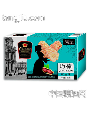 花生味巧棒80克