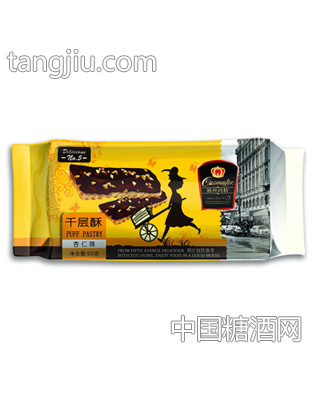 千层酥杏仁味饼干92克